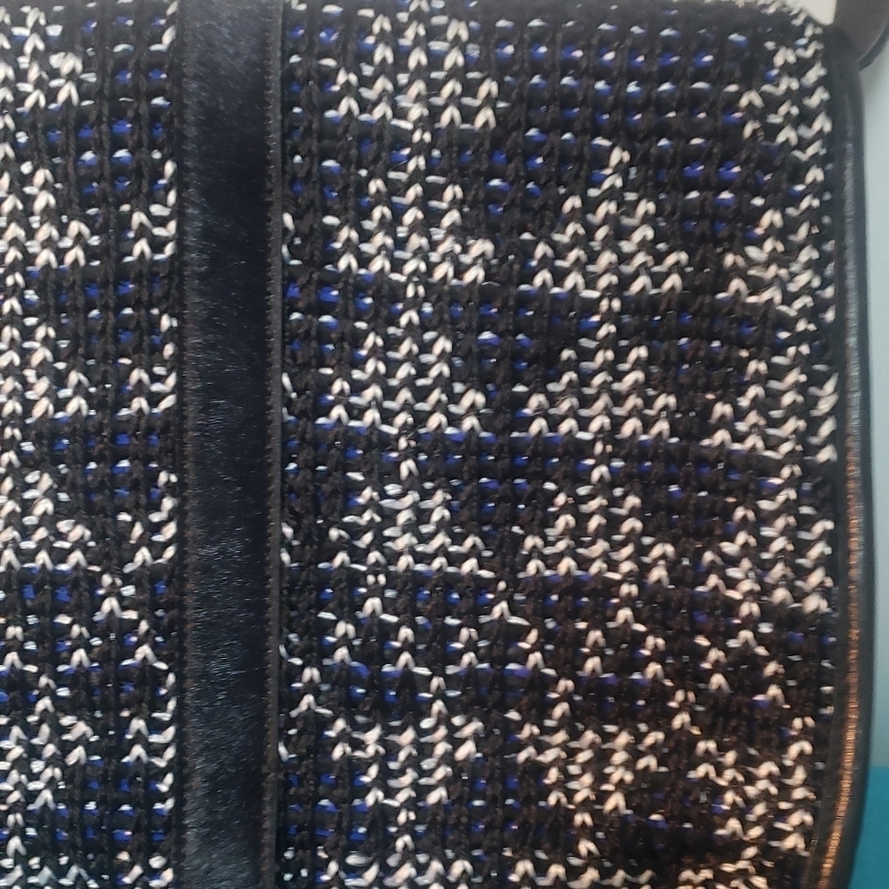 Proenza Schouler Leather Woven Pony Hair Crossbody - Picture 9 of 16